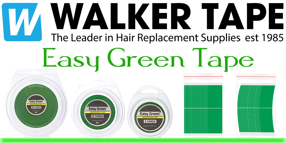 Walker Tape Easy Green Protez Saç Bandı