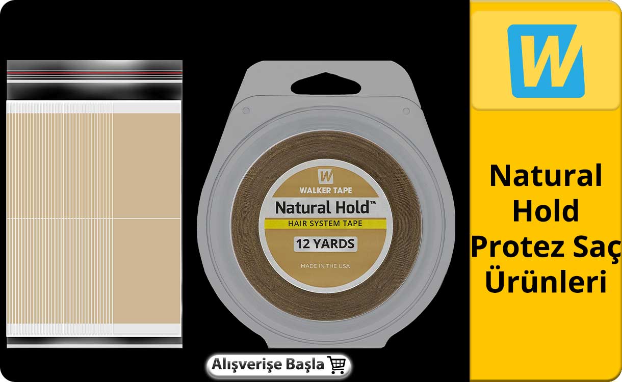 Walker Tape | Natural Hold | Protez Saç Bandı
