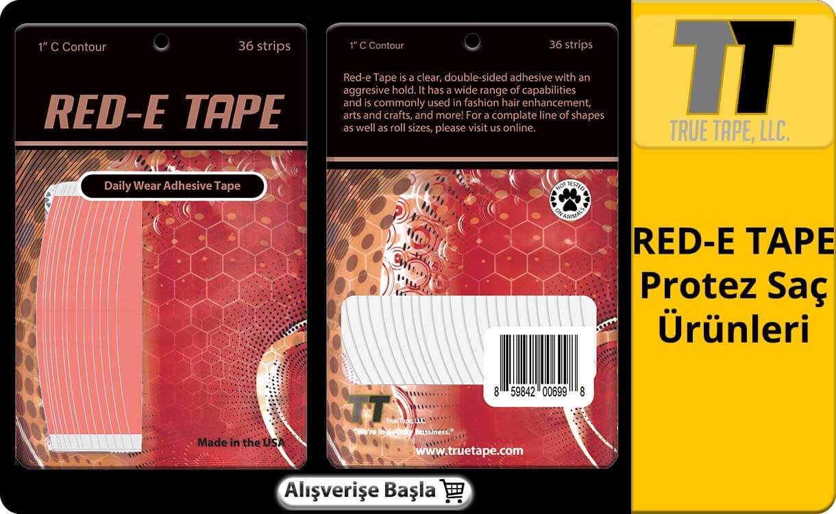 True Tape | Red-E Tape | Protez Saç Bandı