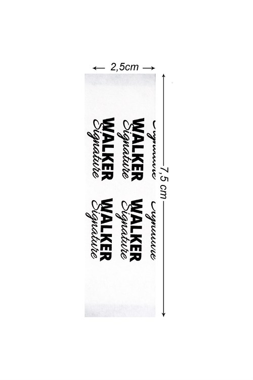 Walker Signature Tape Protez Saç Bandı Düz (1 x 3 - 2.5cm x 7.5cm) 36 Adet