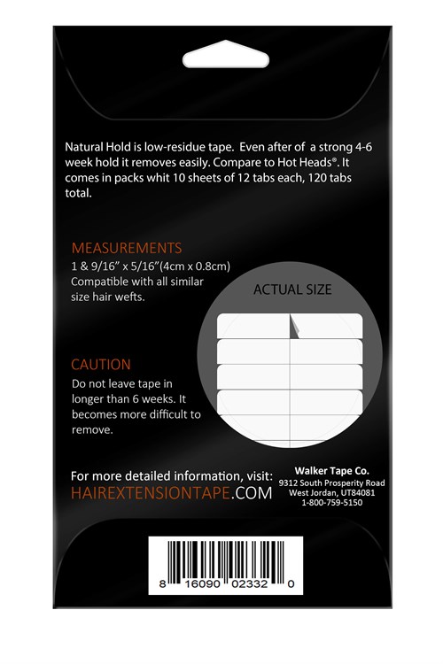 Walker Tape BEAUTIFY Natural Hold Hair Extension - Bant Kaynak Bandı 1 & 9/16