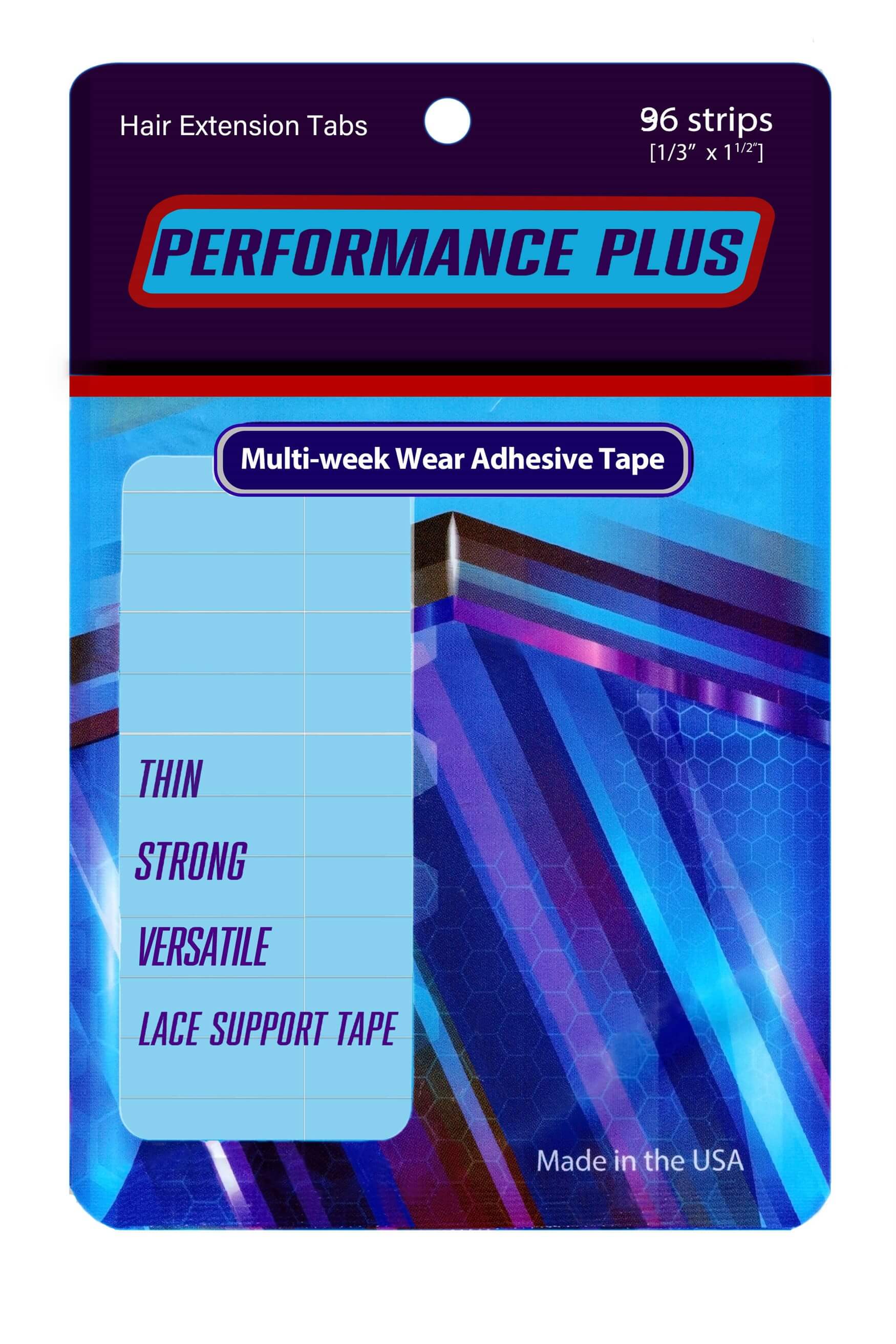True Tape Performance Plus Hair Extension Tape - Bant Kaynak Bandı (4 cm x 0,8 cm) 96 Adet