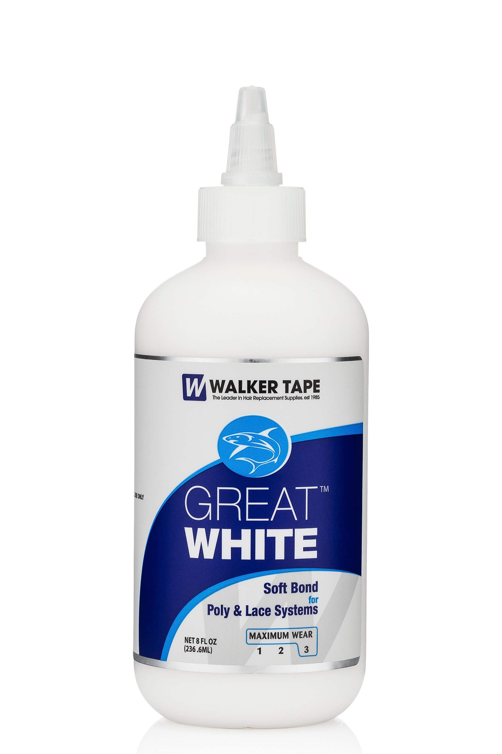 Walker Tape Great White Protez Saç Yapıştırıcısı 8 FL OZ (236.6ML)