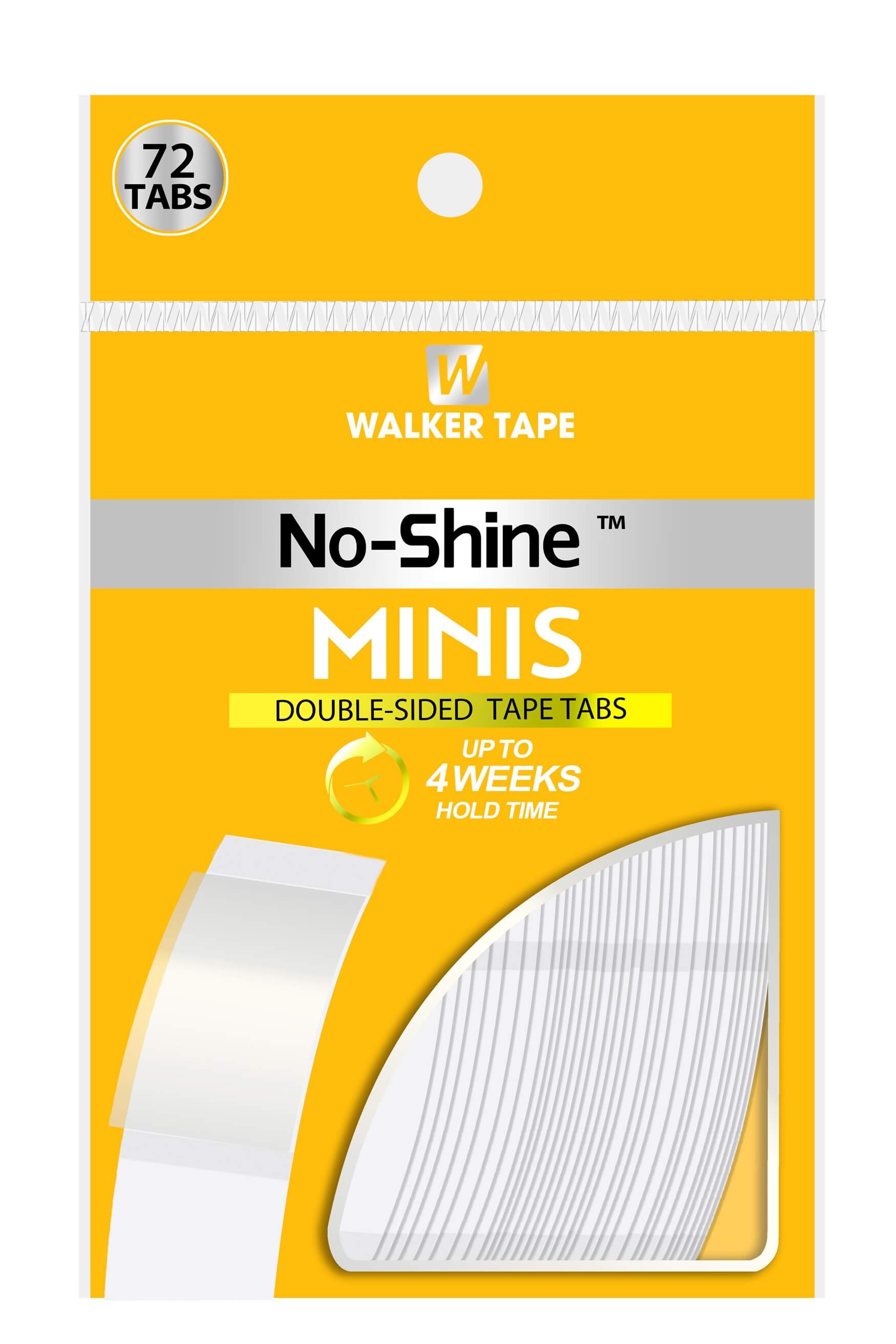 Walker Tape No-Shine Mini's Protez Saç Bandı Oval (Parlama Yapmaz) 3/4